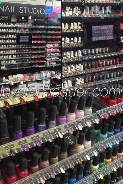 Sally Beauty Nail Wall